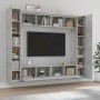 TV furniture set, 8 pieces, gray concrete plywood by vidaXL, TV Furniture - Ref: Foro24-3114233, Price: 357,70 €, Discount: %