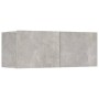 TV-Möbelset 8-teilig Sperrholz grau Beton von vidaXL, TV-Möbel - Ref: Foro24-3114233, Preis: 357,70 €, Rabatt: %