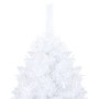 Árbol de Navidad preiluminado con luces y bolas blanco 150 cm de vidaXL, Arboles de navidad - Ref: Foro24-3077540, Precio: 76...