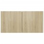 TV furniture set, 5 pieces, oak Sonoma plywood. by vidaXL, TV Furniture - Ref: Foro24-3114424, Price: 157,22 €, Discount: %