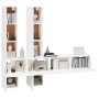 Weißer TV-Wandschrank aus Sperrholz von vidaXL, TV-Möbel - Ref: Foro24-3114566, Preis: 227,86 €, Rabatt: %