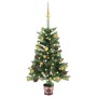 Árbol de Navidad artificial con luces y bolas verde 65 cm de vidaXL, Arboles de navidad - Ref: Foro24-3077551, Precio: 67,09 ...