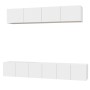 Set de muebles para TV 5 piezas madera contrachapada blanco de vidaXL, Muebles TV - Ref: Foro24-3114422, Precio: 191,48 €, De...