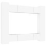 Set de muebles para TV 8 piezas madera contrachapada blanco de vidaXL, Muebles TV - Ref: Foro24-3114230, Precio: 373,99 €, De...