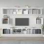 TV furniture set 6 pieces white plywood by vidaXL, TV Furniture - Ref: Foro24-3114366, Price: 234,62 €, Discount: %