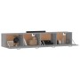 Wall cabinets 2 units sonoma gray plywood 100x36.5x35 cm by vidaXL, Lockers and storage cabinets - Ref: Foro24-3115674, Price...