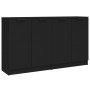 Aparadores 2 uds madera contrachapada negro 60x30x70 cm de vidaXL, Aparadores - Ref: Foro24-3115773, Precio: 99,32 €, Descuen...