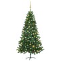 Árbol de Navidad preiluminado con luces y bolas verde 180 cm de vidaXL, Arboles de navidad - Ref: Foro24-3077555, Precio: 122...