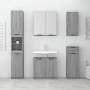 Sonoma gray plywood 5-piece bathroom furniture set by vidaXL, Bathroom furniture - Ref: Foro24-3115858, Price: 292,99 €, Disc...