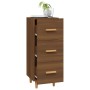 Aparador madera de ingeniería marrón roble 34,5x34x90 cm de vidaXL, Aparadores - Ref: Foro24-817410, Precio: 54,29 €, Descuen...