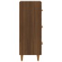 Aparador madera de ingeniería marrón roble 34,5x34x90 cm de vidaXL, Aparadores - Ref: Foro24-817410, Precio: 54,29 €, Descuen...