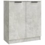 Sideboards 3 pieces cement gray plywood by vidaXL, Sideboards - Ref: Foro24-3115847, Price: 131,43 €, Discount: %