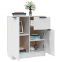 Aparadores 2 uds madera contrachapada blanco 60x30x70 cm de vidaXL, Aparadores - Ref: Foro24-3115812, Precio: 150,73 €, Descu...