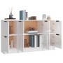 3 plywood white gloss sideboards by vidaXL, Sideboards - Ref: Foro24-3115848, Price: 169,13 €, Discount: %