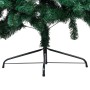 Halber Weihnachtsbaum mit Lichtern und grünen Kugeln 120 cm von vidaXL, Weihnachtsbäume - Ref: Foro24-3077563, Preis: 60,37 €...