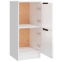 Aparadores 3 uds madera contrachapada blanco brillo de vidaXL, Aparadores - Ref: Foro24-3115848, Precio: 169,13 €, Descuento: %