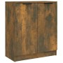 Aparadores 2 uds madera contrachapada roble ahumado 60x30x70 cm de vidaXL, Aparadores - Ref: Foro24-3115777, Precio: 112,36 €...