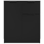 Aparadores 2 uds madera contrachapada negro 60x30x70 cm de vidaXL, Aparadores - Ref: Foro24-3115813, Precio: 156,59 €, Descue...