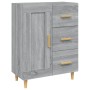 Sonoma gray plywood sideboard 69.5x34x90 cm by vidaXL, Sideboards - Ref: Foro24-817370, Price: 78,99 €, Discount: %