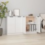 Sideboards 2 units glossy white plywood 60x30x70 cm by vidaXL, Sideboards - Ref: Foro24-3115776, Price: 138,01 €, Discount: %