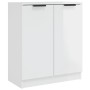 Sideboards 2 units glossy white plywood 60x30x70 cm by vidaXL, Sideboards - Ref: Foro24-3115776, Price: 138,01 €, Discount: %