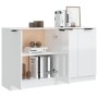 Sideboards 2 units glossy white plywood 60x30x70 cm by vidaXL, Sideboards - Ref: Foro24-3115776, Price: 138,01 €, Discount: %