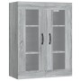 Armario de pared colgante gris Sonoma 69,5x34x90 cm de vidaXL, Aparadores - Ref: Foro24-817391, Precio: 72,01 €, Descuento: %