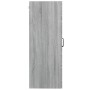 Armario de pared colgante gris Sonoma 69,5x34x90 cm de vidaXL, Aparadores - Ref: Foro24-817391, Precio: 72,01 €, Descuento: %