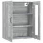 Armario de pared colgante gris Sonoma 69,5x34x90 cm de vidaXL, Aparadores - Ref: Foro24-817391, Precio: 72,01 €, Descuento: %