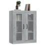 Armario de pared colgante gris Sonoma 69,5x34x90 cm de vidaXL, Aparadores - Ref: Foro24-817391, Precio: 72,01 €, Descuento: %