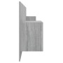 Sonoma gray plywood headboard and side tables by vidaXL, Headboards and footboards - Ref: Foro24-3115738, Price: 162,72 €, Di...