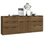 3-piece oak brown plywood sideboard by vidaXL, Sideboards - Ref: Foro24-3115803, Price: 207,66 €, Discount: %