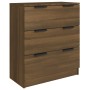 3-piece oak brown plywood sideboard by vidaXL, Sideboards - Ref: Foro24-3115803, Price: 207,66 €, Discount: %