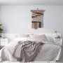 White plywood headboard with side tables by vidaXL, Headboards and footboards - Ref: Foro24-3115764, Price: 159,99 €, Discoun...