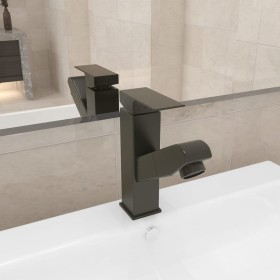 Grifo de lavabo de baño con función extraíble negro 157x172 mm de vidaXL, Grifos - Ref: Foro24-149078, Precio: 34,99 €, Descu...