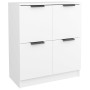 Sideboards 2 Einheiten aus weißem Sperrholz 60x30x70 cm von vidaXL, Sideboards - Ref: Foro24-3115804, Preis: 131,12 €, Rabatt: %