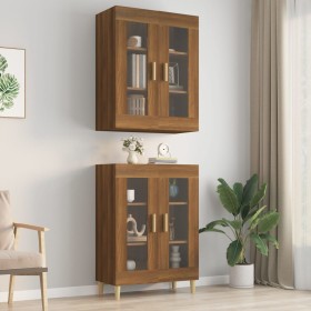 Sonoma oak wall hanging cabinet 69.5x34x90 cm by vidaXL, Sideboards - Ref: Foro24-817389, Price: 92,54 €, Discount: %