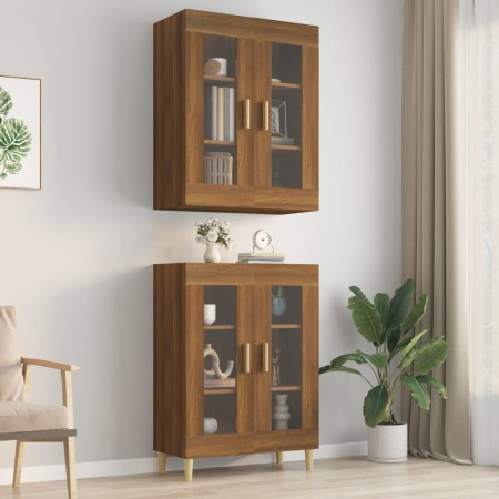 Sonoma oak wall hanging cabinet 69.5x34x90 cm by vidaXL, Sideboards - Ref: Foro24-817389, Price: 84,10 €, Discount: %