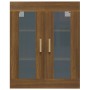 Armario colgante de pared roble Sonoma 69,5x34x90 cm de vidaXL, Aparadores - Ref: Foro24-817389, Precio: 84,10 €, Descuento: %