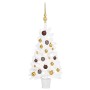 Pre-lit Christmas tree with lights and balls white 90 cm by vidaXL, Christmas trees - Ref: Foro24-3077545, Price: 88,73 €, Di...