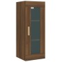 Hängender Wandschrank aus braunem Eichenholz, 34,5 x 34 x 90 cm von vidaXL, Sideboards - Ref: Foro24-817446, Preis: 47,98 €, ...