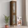 Hängender Wandschrank aus braunem Eichenholz, 34,5 x 34 x 90 cm von vidaXL, Sideboards - Ref: Foro24-817446, Preis: 47,98 €, ...