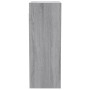 Armario de pared madera ingeniería gris Sonoma 34,5x32,5x90 cm de vidaXL, Estantes y estanterías - Ref: Foro24-817457, Precio...