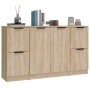 Sideboards 3 Stück Sonoma-Eichensperrholz von vidaXL, Sideboards - Ref: Foro24-3115846, Preis: 137,81 €, Rabatt: %