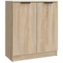 Sideboards 3 Stück Sonoma-Eichensperrholz von vidaXL, Sideboards - Ref: Foro24-3115846, Preis: 137,81 €, Rabatt: %