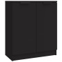 Aparadores 3 piezas madera contrachapada negro de vidaXL, Aparadores - Ref: Foro24-3115837, Precio: 181,97 €, Descuento: %