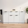 Dreiteilige Sideboards aus weißem Sperrholz von vidaXL, Sideboards - Ref: Foro24-3115828, Preis: 157,48 €, Rabatt: %