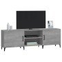 Mueble para TV madera de ingeniería gris Sonoma 150x30x50 cm de vidaXL, Muebles TV - Ref: Foro24-817505, Precio: 81,82 €, Des...