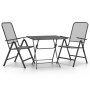 Set de comedor de jardín 3 pzas malla metal expandido antracita de vidaXL, Conjuntos de jardín - Ref: Foro24-3084721, Precio:...