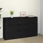 Black Plywood 3-Piece Sideboard Set by vidaXL, Sideboards - Ref: Foro24-3115821, Price: 161,68 €, Discount: %